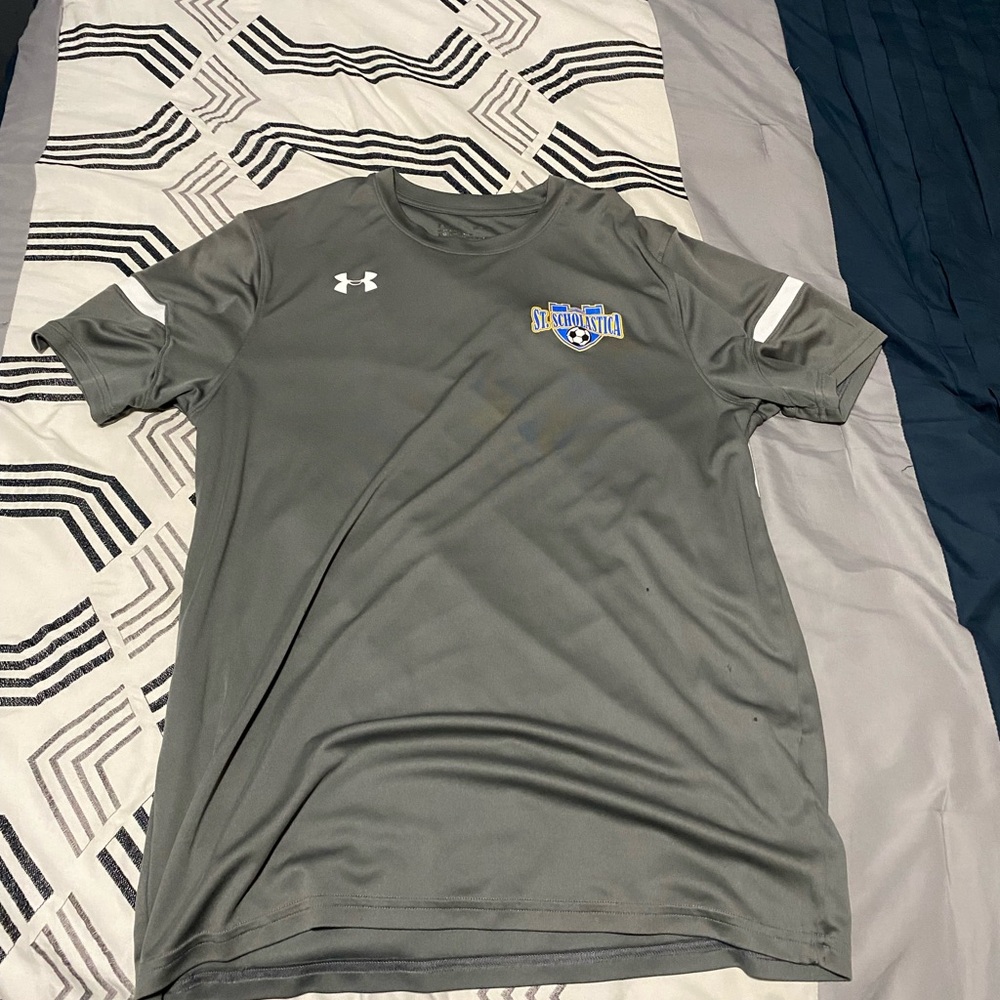 Under Armour Steel Gray Men's Tee